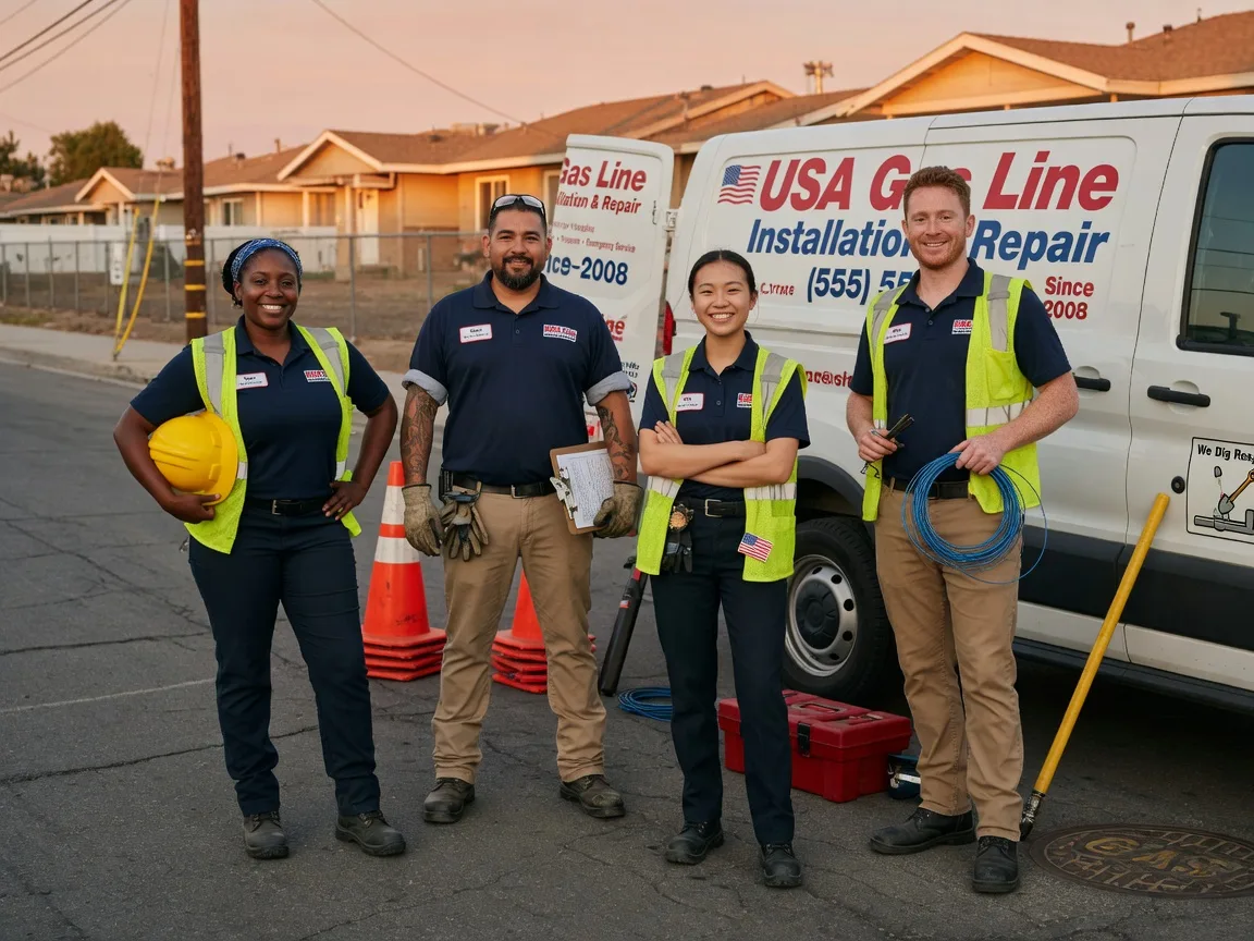 Gas Line Installation company in Mcclellandtown, PA